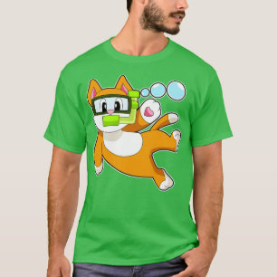 Camiseta Cat Diver Snorkel