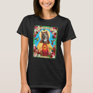 Camiseta Cat El Gato Católica Mexicana Saint Weird Surreali