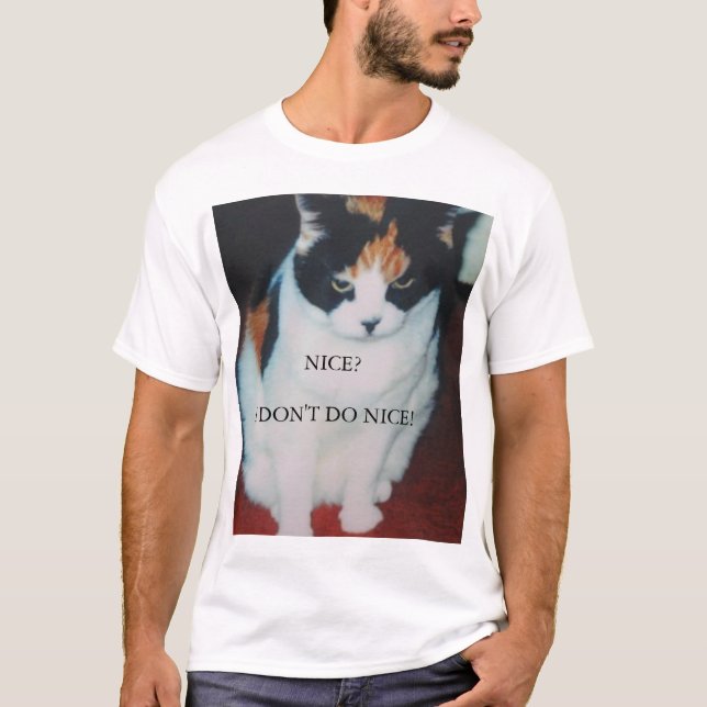 CAMISETA CAT ENOJADO (Anverso)