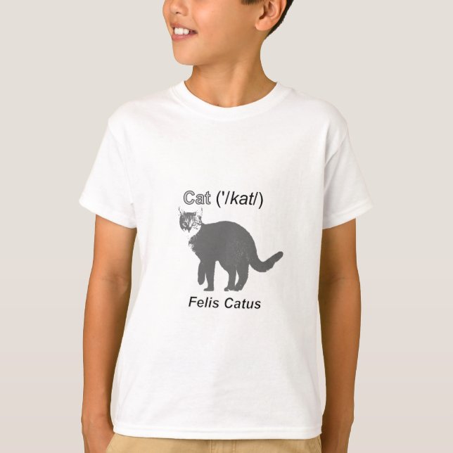 Camiseta Cat Felis Catus (Anverso)