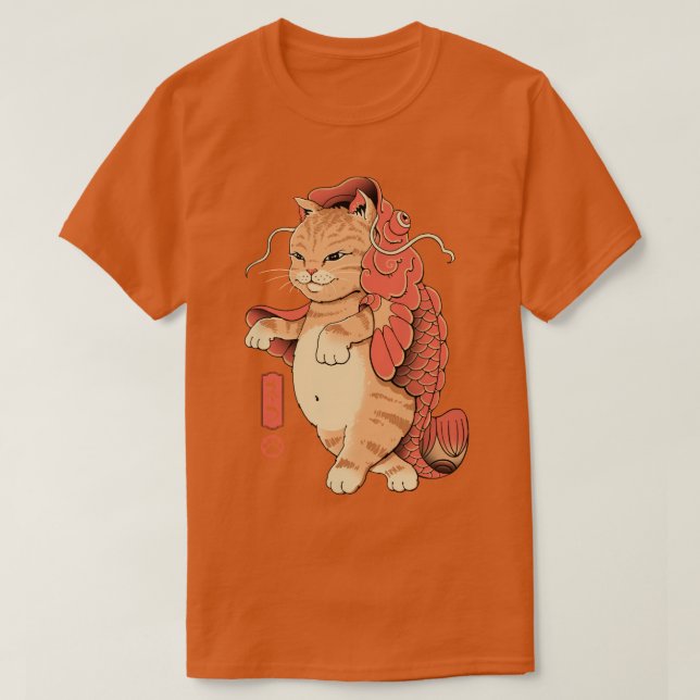 Camiseta Cat Fish (Diseño del anverso)