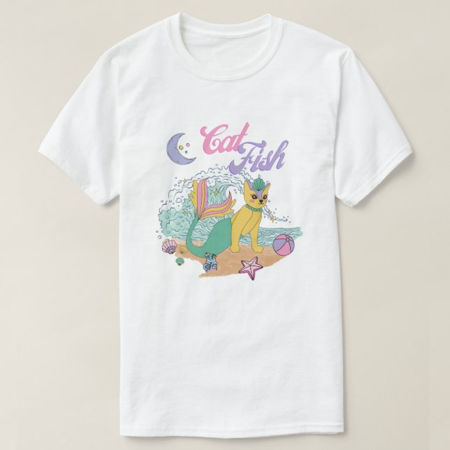 Camiseta Cat-Fish (Diseño del anverso)