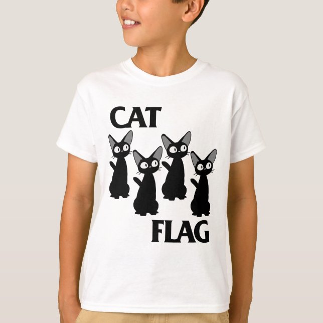 CAMISETA CAT FLAG 2 (Anverso)