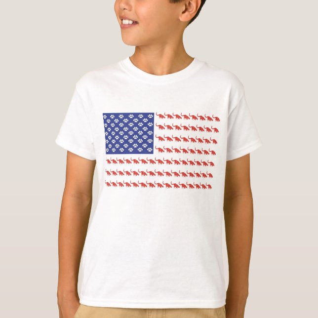 Camiseta Cat-Flag-Tee (Anverso)