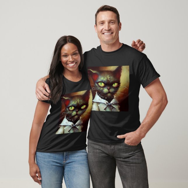 Camiseta Cat Frankenstein (Unisexo)