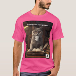 Camiseta Cat Freud: Los comerciantes no tienen superego