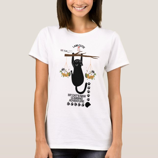 Camiseta CAT Fun Cute (Anverso)