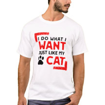 Cat Funny Desighn, hago lo que quiero como gato
