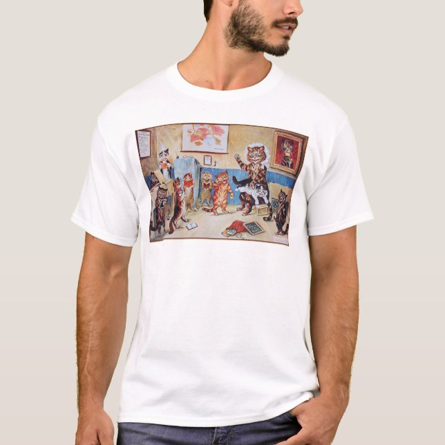 Camiseta Cat: Gatos divertidos (Anverso)