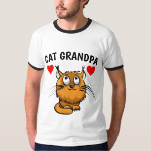 CAMISETA CAT GRANDPA T-SHIRTS