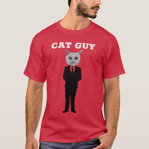 CAMISETA CAT GUY (CAT WARING BUSINESS SUIT) T-SHIRTS TEIT