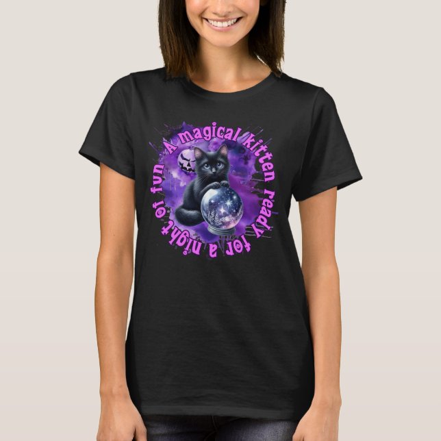 Camiseta Cat Halloween (Anverso)
