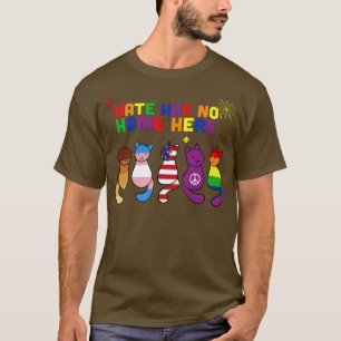 Camiseta Cat HATE no tiene hogar aquí