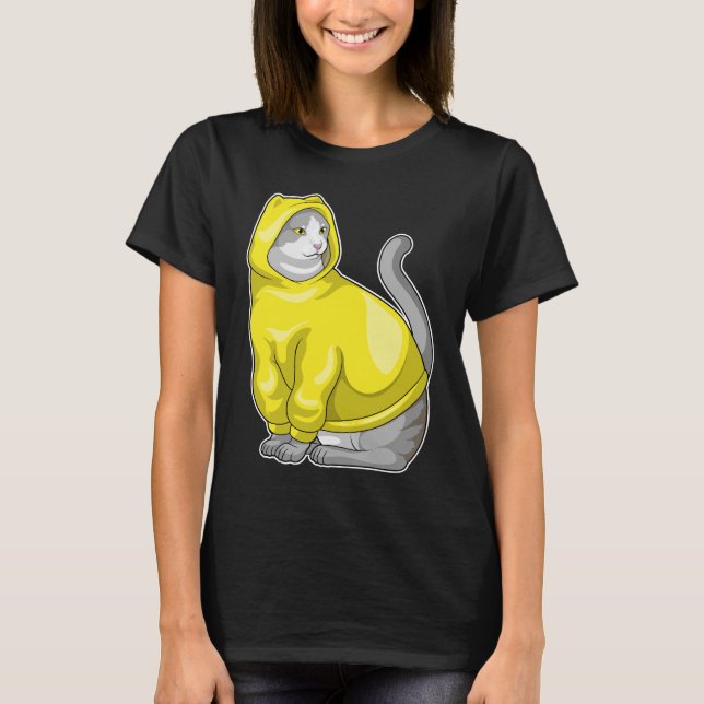 Camiseta Cat Hoodie (Anverso)