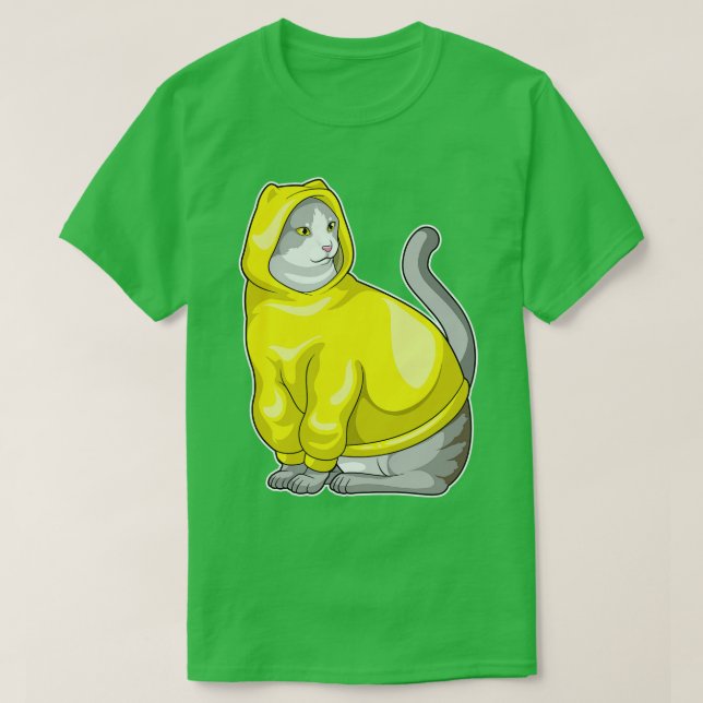 Camiseta Cat Hoodie (Diseño del anverso)
