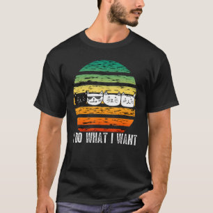 Camiseta Cat I Hago Lo Que Quiero Esencial