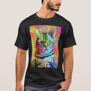 Camiseta CAT IMPRESIONISTA Gatito Minino Soy Un Gato  Mamá 