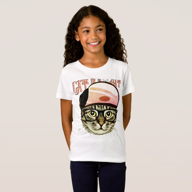 Camiseta Cat in da Gorra (Anverso completo)