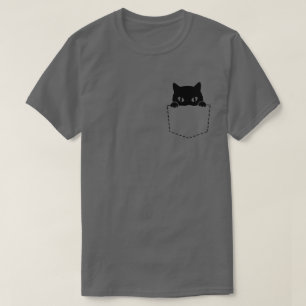 Camiseta Cat In Pocket