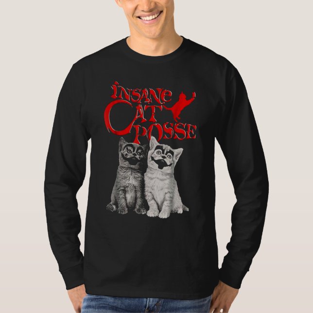 Camiseta Cat Insane Cat Posse (Anverso)