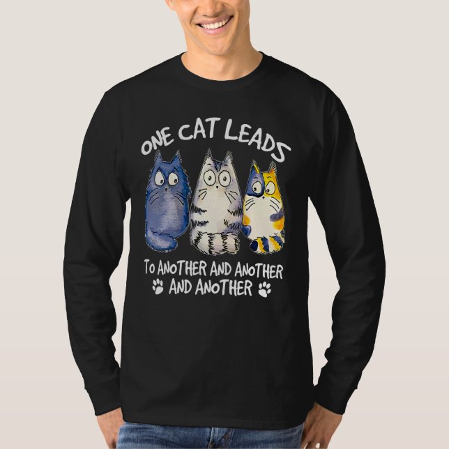 Camiseta Cat Kitten Hangover (Anverso)