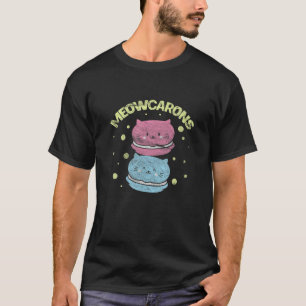 Camiseta Cat Kittten Mascota Funny Meowcarons Baker Baking