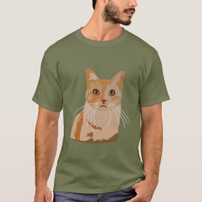 Camiseta Cat Kitty Cute Cat (Anverso)