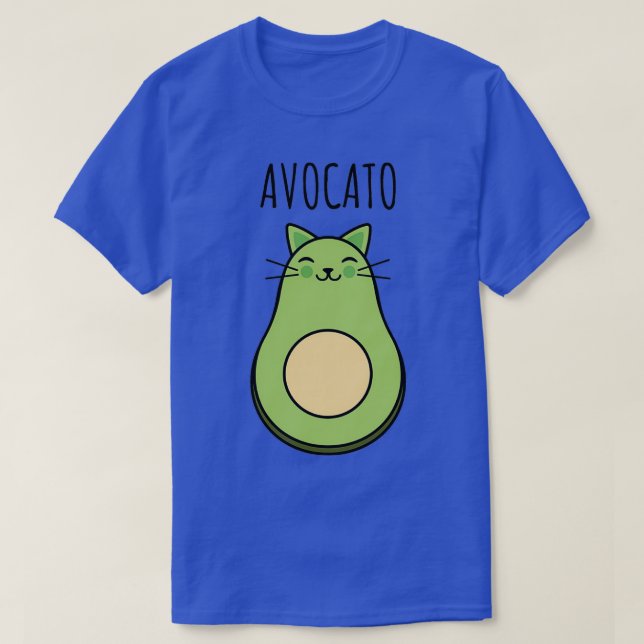 Camiseta Cat Kitty Kitten Aguacate Aguacate pun (Diseño del anverso)
