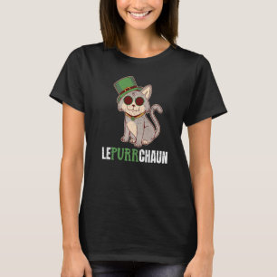 Camiseta Cat Leprechaun Shamrock Lepurrchaun Lucky St Patr