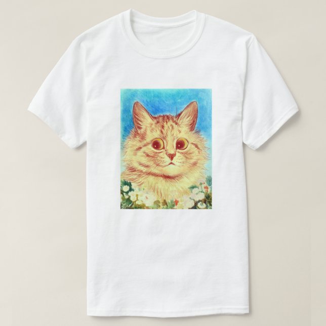 Camiseta Cat, Louis Wain (Diseño del anverso)