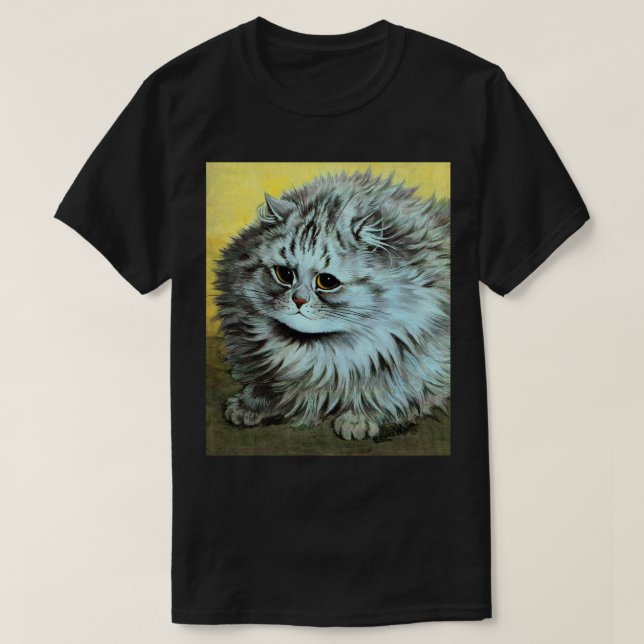 Camiseta Cat, Louis Wain (Diseño del anverso)