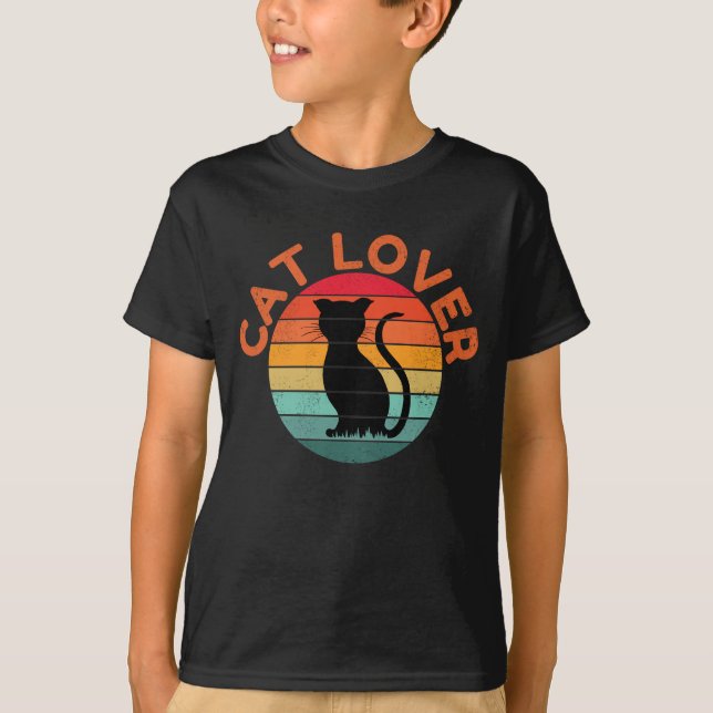 CAMISETA CAT LOVER (Anverso)