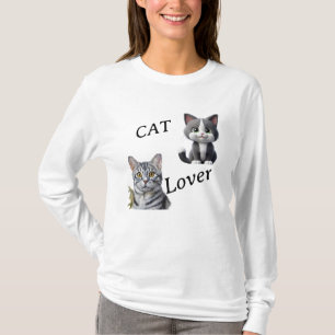CAMISETA CAT LOVER