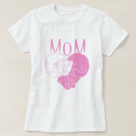 Camiseta CAT LOVER | Cat Mom Pink