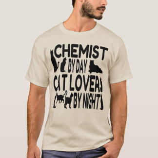 Camiseta Cat Lover Chemist