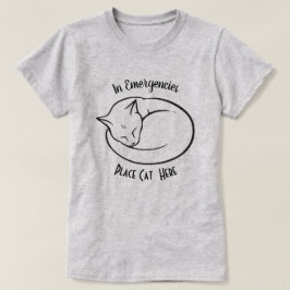 Camiseta CAT LOVER | Gato de emergencia
