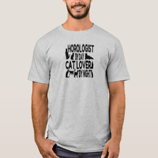 Camiseta Cat Lover Horólogo