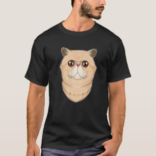 Camiseta Cat Lover I Cat Face I Exotic Shorthair Cat