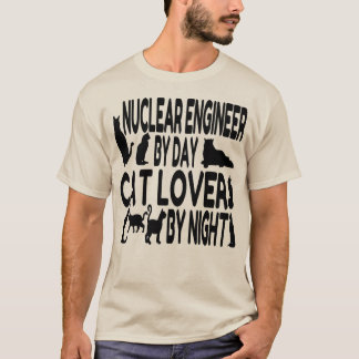 Camiseta Cat Lover Ingeniero Nuclear
