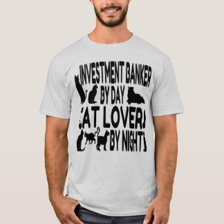 Camiseta Cat Lover Investment Banker