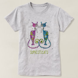 Camiseta CAT LOVER | Resumen de gatos de fantasía sofistica