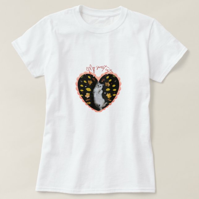 Camiseta Cat Lover Tee (Diseño del anverso)