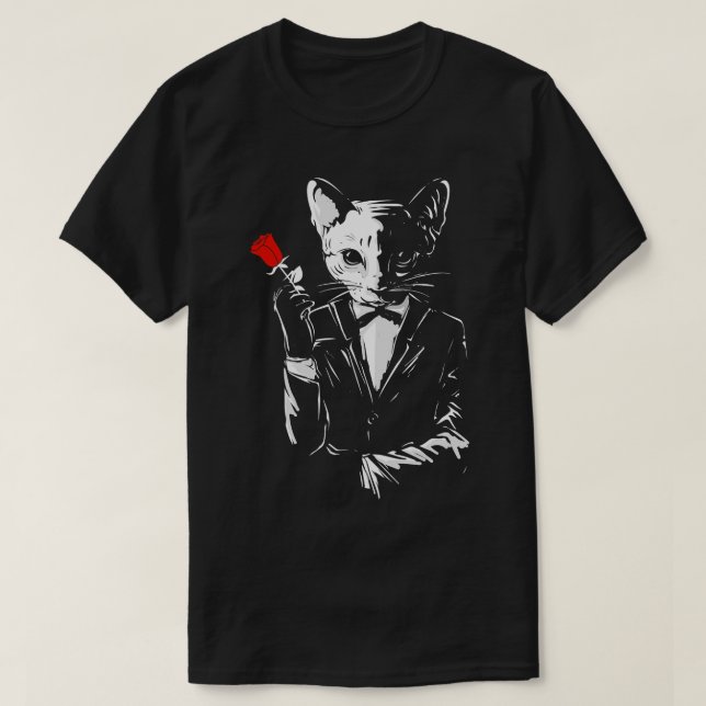 Camiseta Cat Mafia (Diseño del anverso)