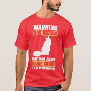 Camiseta Cat Maine Coon