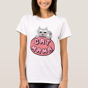 Camiseta CAT MAMA Cat Lover Cute