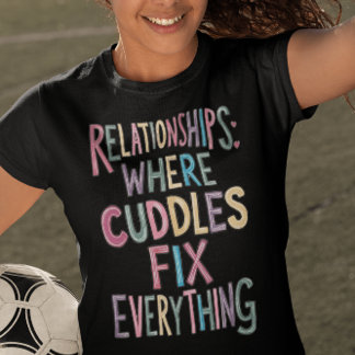Camiseta Cat Mama Cuddle Arreglar Todo