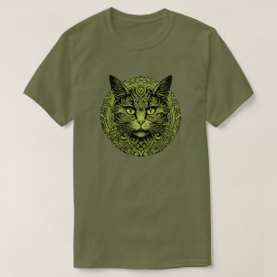 Camiseta Cat Mandala T-Shirt