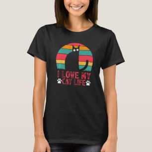 Camiseta Cat Meme Cat Dueño Gato Amo Mi Vida De Gato