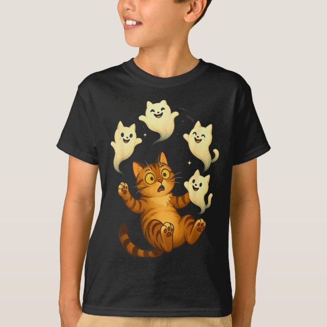Camiseta Cat Meme Funny Soky Halloween Kitty  (Anverso)