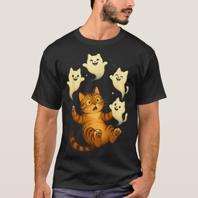Camiseta Cat Meme Funny Soky Halloween Kitty  (Anverso)